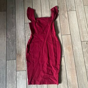 Red Classy Dress